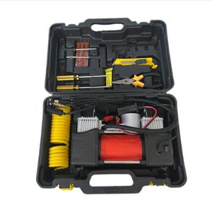 کمپرسور  هوا مدل 12v مجموعه 9 عددی