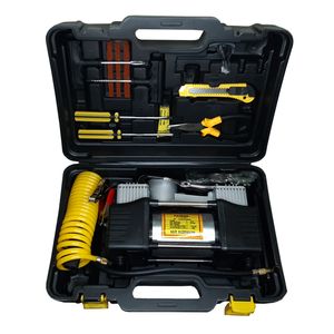 کمپرسور باد فندکی خودرو کمل مدل w 300 مجموعه 14 عددی