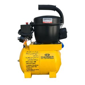 کمپرسور هوا هنسر مدل h2075 ظرفیت 20 لیتر