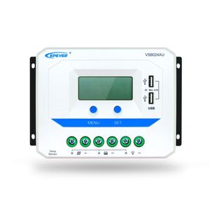 کنترل کننده دیجیتال شارژ خورشیدی 60 آمپر24 ولت ای پی اور مدل vs6024au