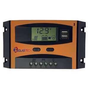 کنترل کننده شارژ خورشیدی سولار تک مدل tk10du کد 030