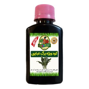 کود تقویتی مخصوص برگ عبایی هپی پلنت مدل hp50 حجم 120 میلی لیتر