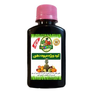 کود تقویتی مخصوص میوه دهی هپی پلنت مدل hp450 حجم 120 میلی لیتر