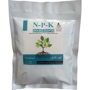 کود جامد مدل 20 20 20 بسته 200 گرمی