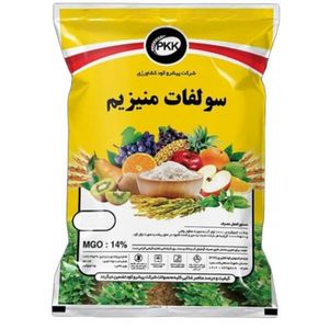 کود سولفات منیزیم 14 درصد پیشرو کود مدل کریستال وزن 5 کیلوگرم