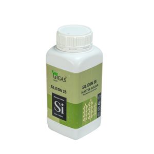 کود سیلیکات پتاسیم مایع ژیگاس مدل silicon 25 حجم 1 لیتر