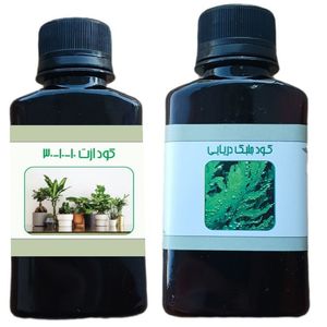کود مایع ازت 10 10 30 و جلبک دریایی مدل life   d حجم 110 میلی لیتر بسته 2 عددی