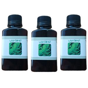 کود مایع جلبک دریایی مدل raw material حجم 120 میلی لیتر بسته 3 عددی
