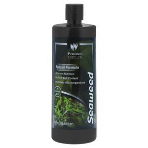 کود مایع جلبک دریایی پروتکت نیچر مدل seaweed حجم 500 میلی لیتر