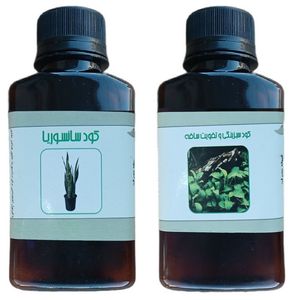 کود مایع سانسوریا و کود سبزینگی و تقویت ساقه لایف دراپ مدل life حجم 110 میلی لیتر بسته 2 عددی