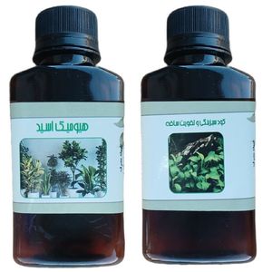 کود مایع هیومیک اسید و سبزینگی و تقویت ساقه مدل life drop حجم 110 میلی لیتر