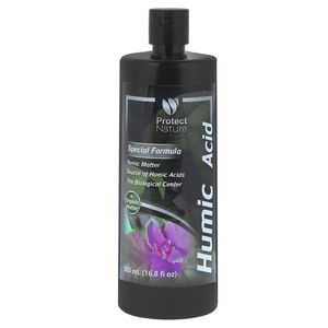 کود مایع هیومیک اسید پروتکت نیچر  مدل humic حجم 500 میلی لیتر