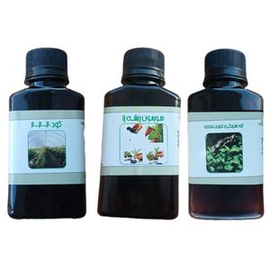 کود مایع کامل سه بیست و کود سبزینگی و تقویت ساقه و هورمون ریشه زا مدل life drop حجم 110 میلی لیتر بسته 3 عددی