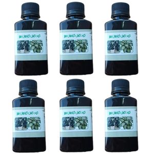 کود مایع کامل گیاهان سبز مدل life drop حجم 110 میلی لیتر بسته 6 عددی