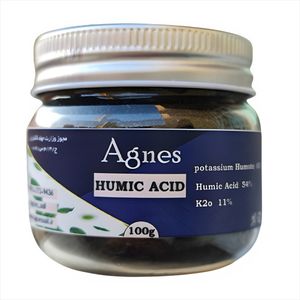 کود هیومیک اسید آگنس مدل aghumic وزن 100 گرم