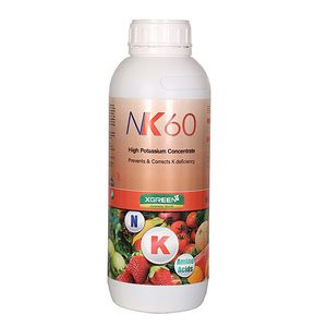 کود پتاسیم نیتروژن ایکس گرین مدل nk60 حجم 1 لیتر