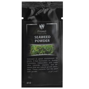 کود پودری جلبک دریایی پروتکت نیچر مدل seaweed وزن 10 گرم