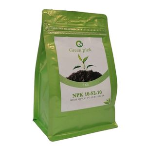 کود کامل فسفر بالا گرین پیک مدل npk 10 52 10 وزن یک کیلوگرم