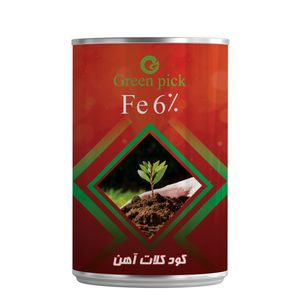 کود کلات آهن 6 گرین پیک مدل fe120 وزن 800 گرم