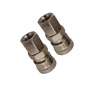 کوپلینگ مادگی هیدرو مدل sf20 داخل رزوه 1_4 بسته 2 عددی