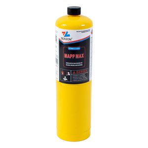 کپسول گاز مپ جوشکاری سیزن مدل mapp max وزن کل 850 گرم