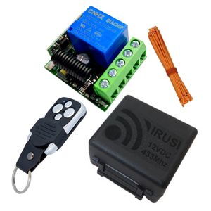 کیت ریموت کنترل رله ایروسی مدل 12v 433mhz