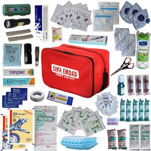 کیف کمکهای اولیه پیشرفته سینا امداد مدل ab001 مجموعه 82 عددی