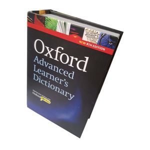 گاوصندوق مدل کتابی طرح دیکشنری آکسفورد قفل کلیدی وزن 1.115 کیلوگرم