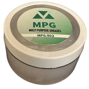گریس سیلیکونی روانکار ام پی جی مدل mpg 502 وزن 25 گرم