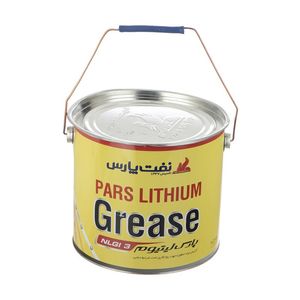 گریس نسوز نفت پارس مدل پایه لیتیوم nlgi 3 وزن 4530 گرم