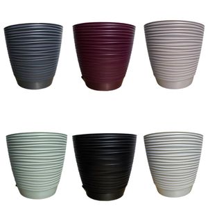 گلدان طرح دریا 12cm بسته 6 عددی
