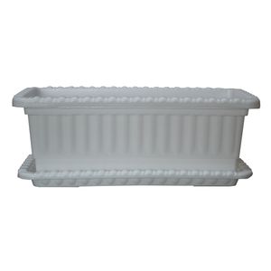 گلدان مدل پلاستیکی مستطیل کد go42