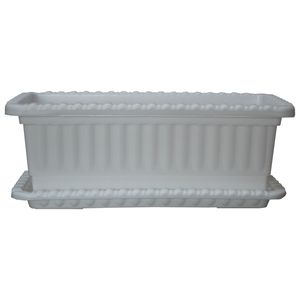 گلدان مدل پلاستیکی مستطیلی کد go65