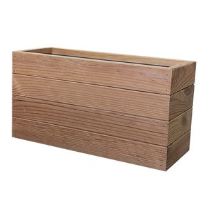 گلدان مدل چوبی کد r4 سایز 13*32 سانتی متر