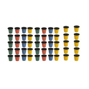 گلدان مدل ژله ای کد a 06 بسته 50 عددی