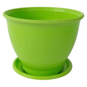 گلدان پلاستیکی مدل دایره ای سایز 10