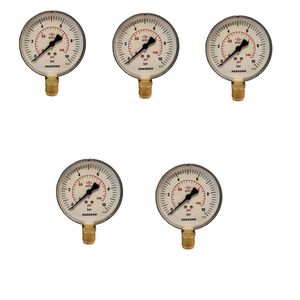 گیج فشار خشک پکنز مدل 10bar 100mm بسته 5 عددی