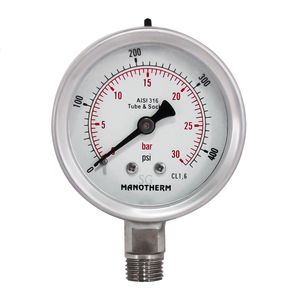 گیج فشار مانوترم مدل 30bar.6cm