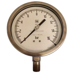 گیج فشار نووا فیما مدل 16bar 16cm