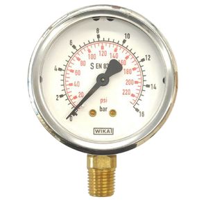 گیج فشار ویکا مدل 6cm 16bar
