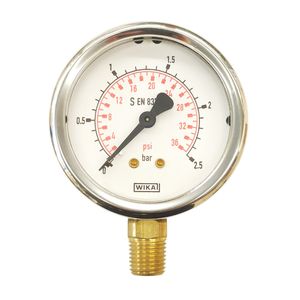 گیج فشار ویکا مدل 6cm 2.5bar