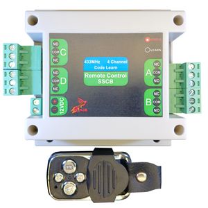 گیرنده و ریموت دربازکن ان جی بی مدل sscb