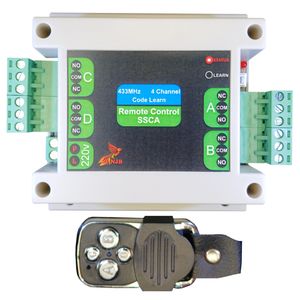 گیرنده و ریموت دربازکن ان جی بی چهار مدل ssca