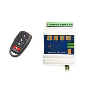 گیرنده و ریموت دربازکن چهار کانال مدل sd202