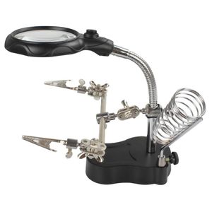 گیره مونتاژ مدل te 801 به همراه ذره بین