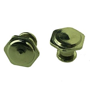 یراق پیچ کمربند مدل شش گوش کد stl2 بسته 2 عددی