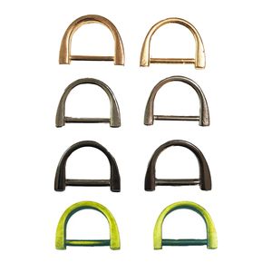 یراق کیف دوزی مدل حلقه نیم گرد مدل y 8pc 2cm بسته 8 عددی