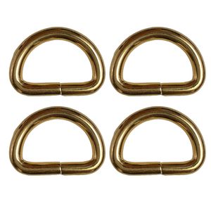 یراق کیف دوزی مدل نیم حلقه کد y 2.5cmgld بسته 4 عددی