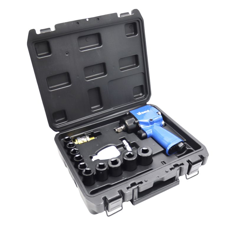 آچار بکس بادی وی تولز مدل yp vt6100مجموعه 17 عددی