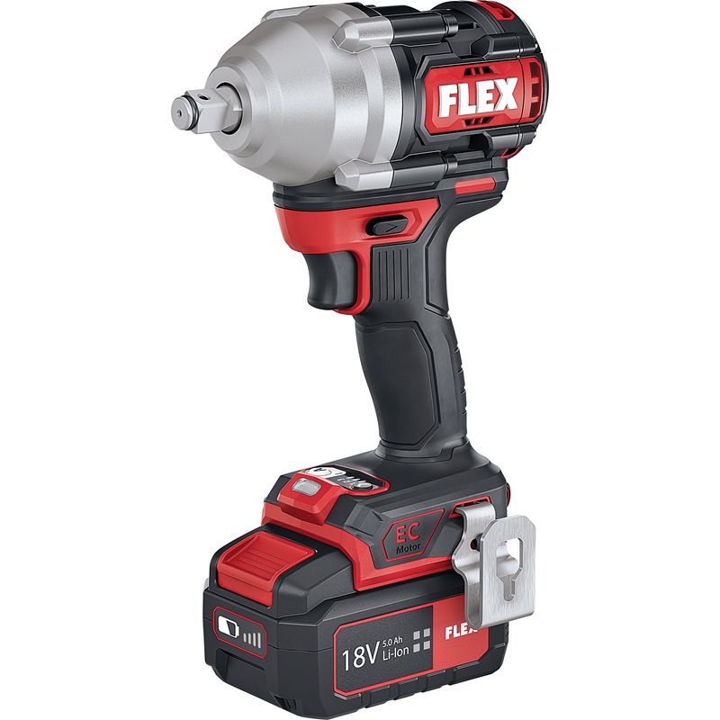 آچار بکس شارژی فلکس مدل iw 1_2 750 18.0 ec_5.0 set